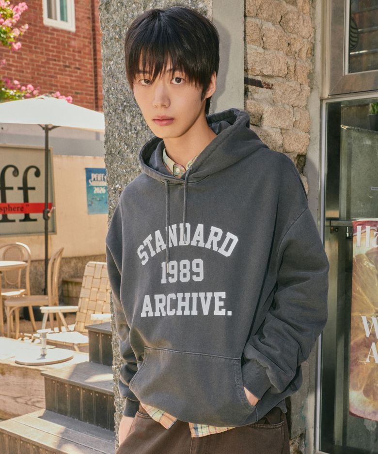 STANDARD ARCH 피그먼트 후드 (SPHSTD-0254)