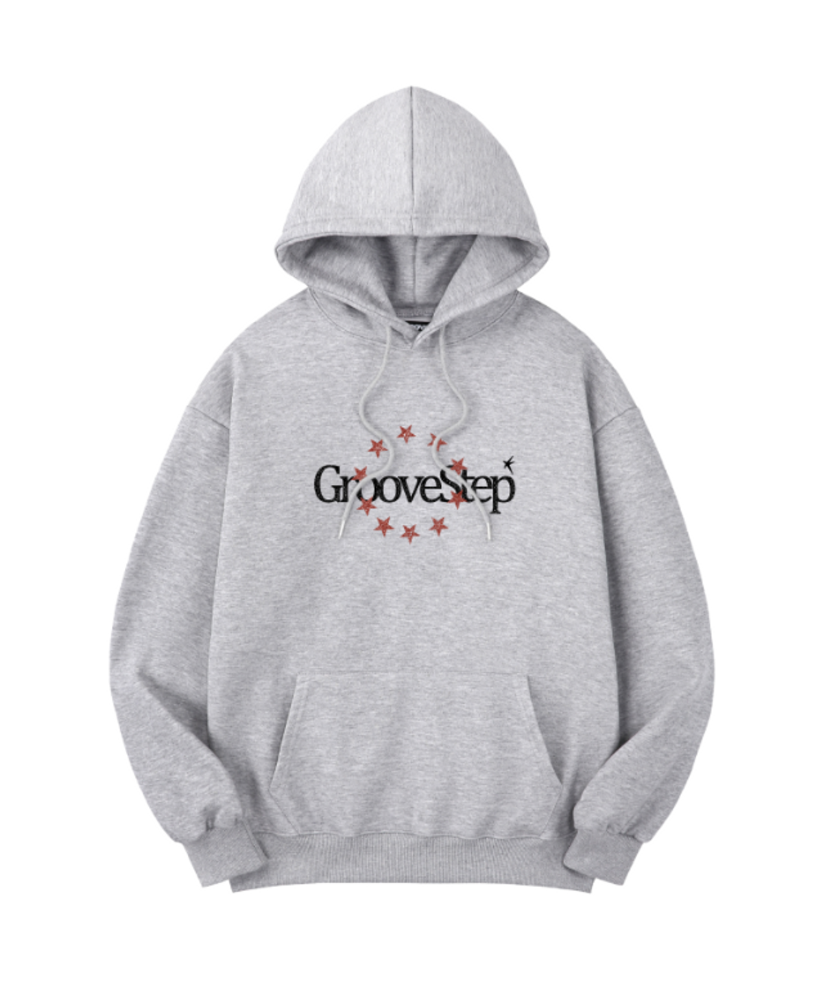 그루브스텝(GROOVESTEP) 매치스타 오버핏 후드 티셔츠 H0305