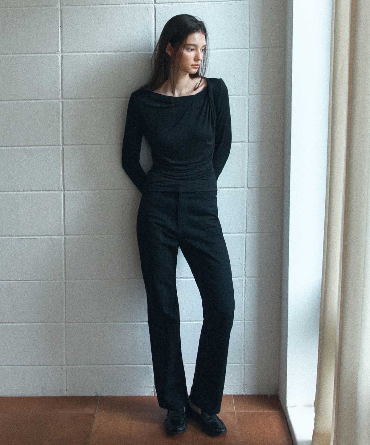 토와브(TOWAV) BANA JEANS_BLACK