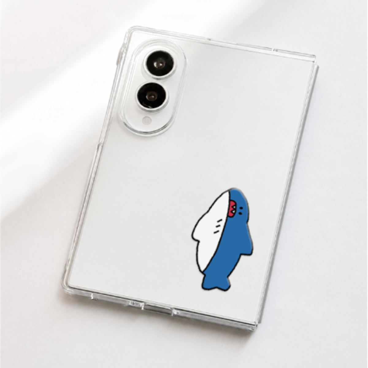 이레케이스앤굿즈(IRECASEGOODS) 바다프렌즈 갤럭시 Z 폴드8 와이드 울트라 투명 하드케이스
