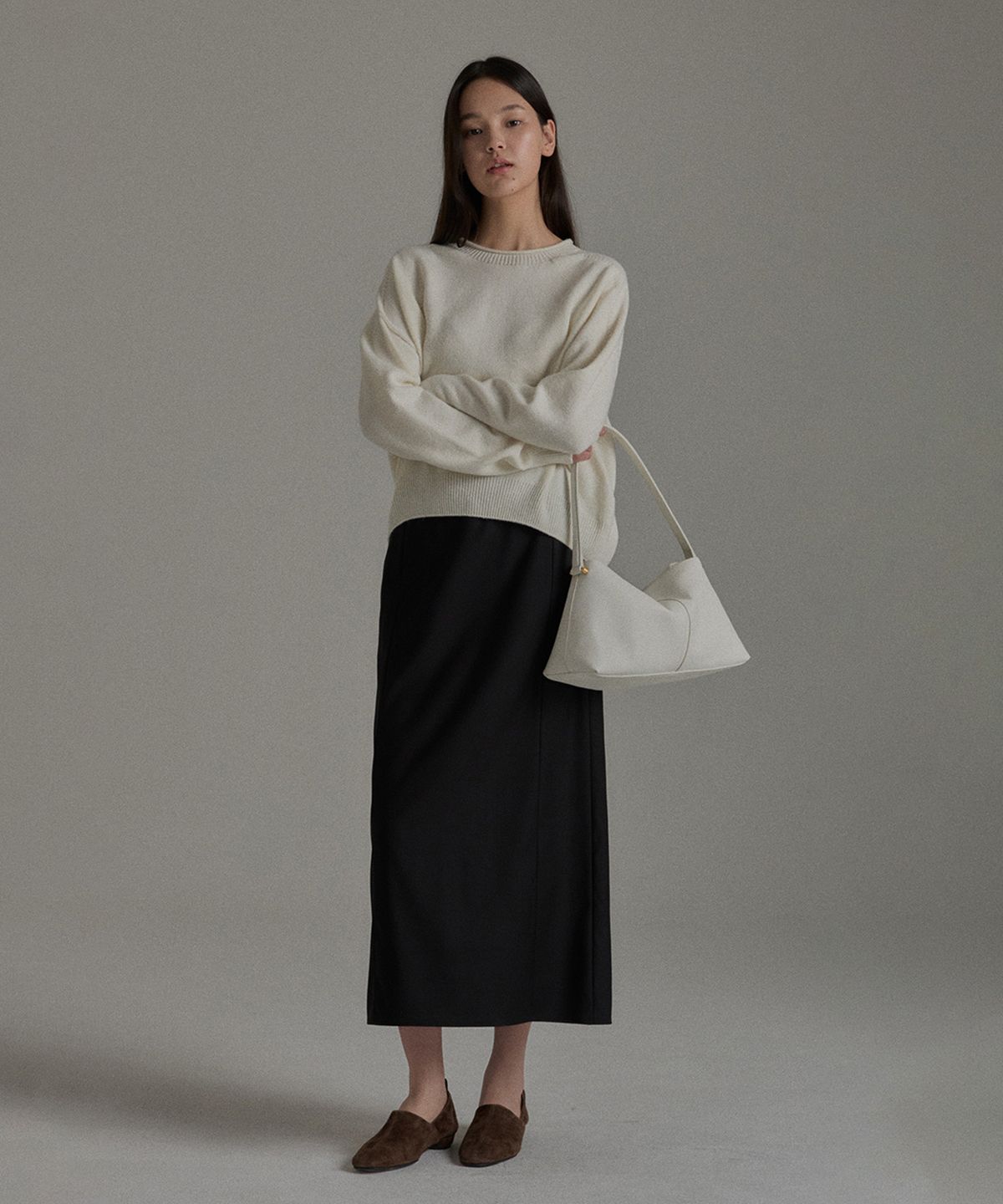 망고매니플리즈(MANGO MANY PLEASE) NIVEN LONG SKIRT