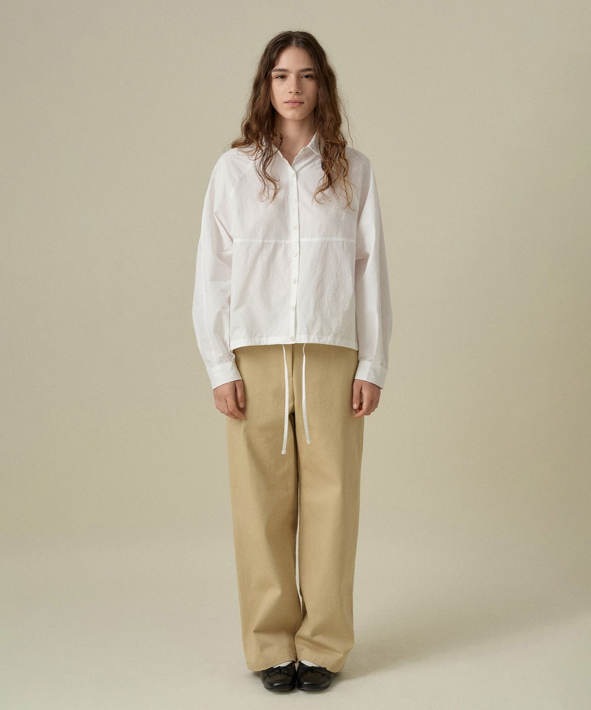 망고매니플리즈(MANGO MANY PLEASE) RIO COTTON PANTS_BEIGE