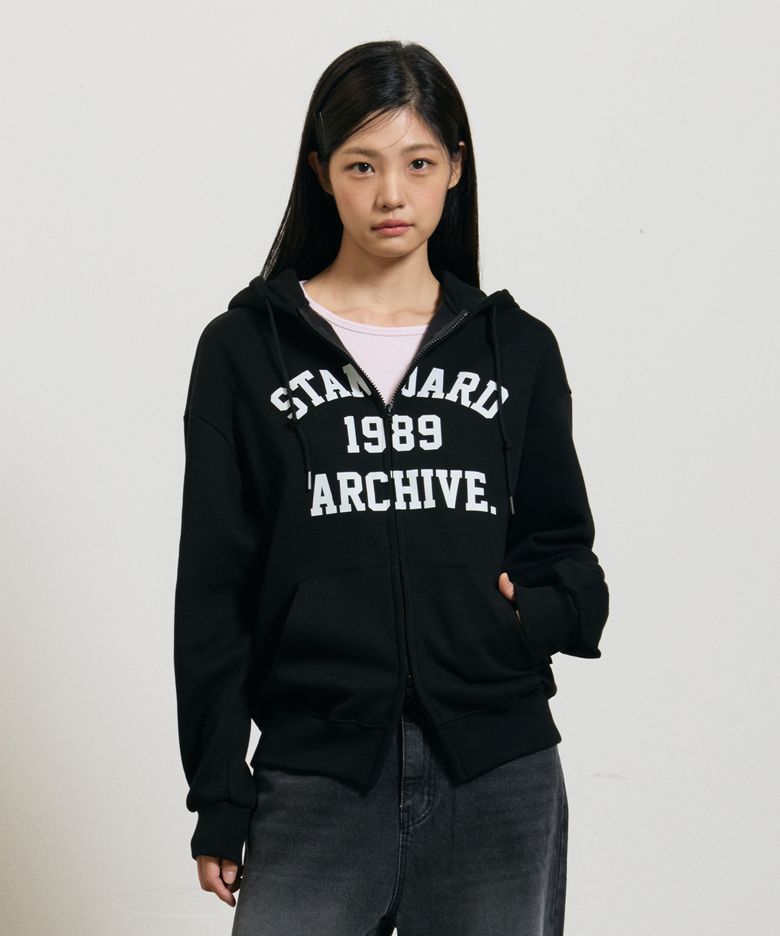 STANDARD ARCH 후드 집업 (STJSTD-0254)