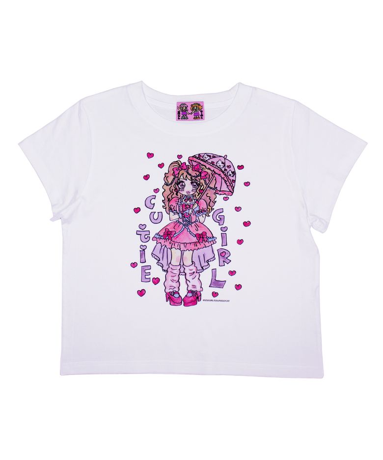 SOULGIRL® T-shirts 우먼핏 No.14 (white)