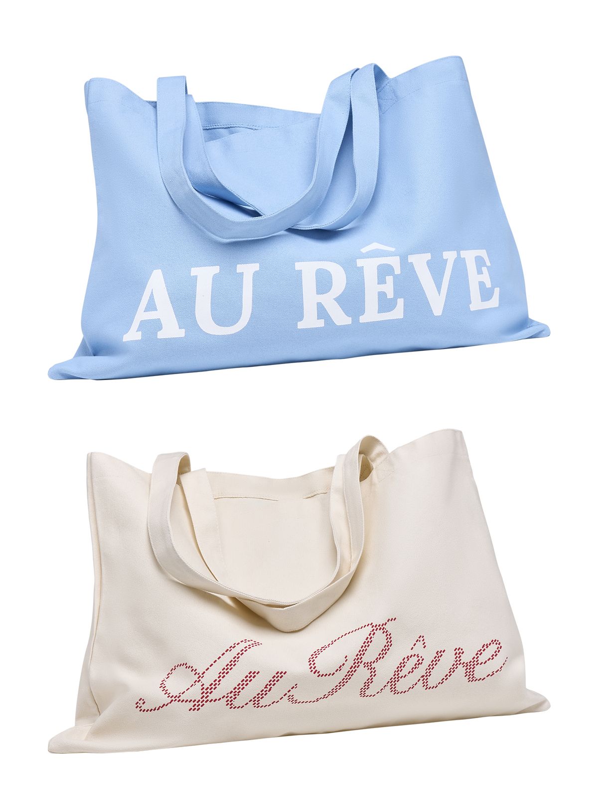 오헤브(AU RÊVE) 클래식 로고 토트백