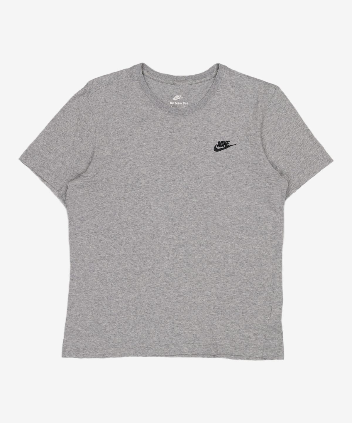 나이키(NIKE) 스포츠웨어 클럽 티셔츠 M - 다크 그레이 헤더:블랙 / AR4999-064 95