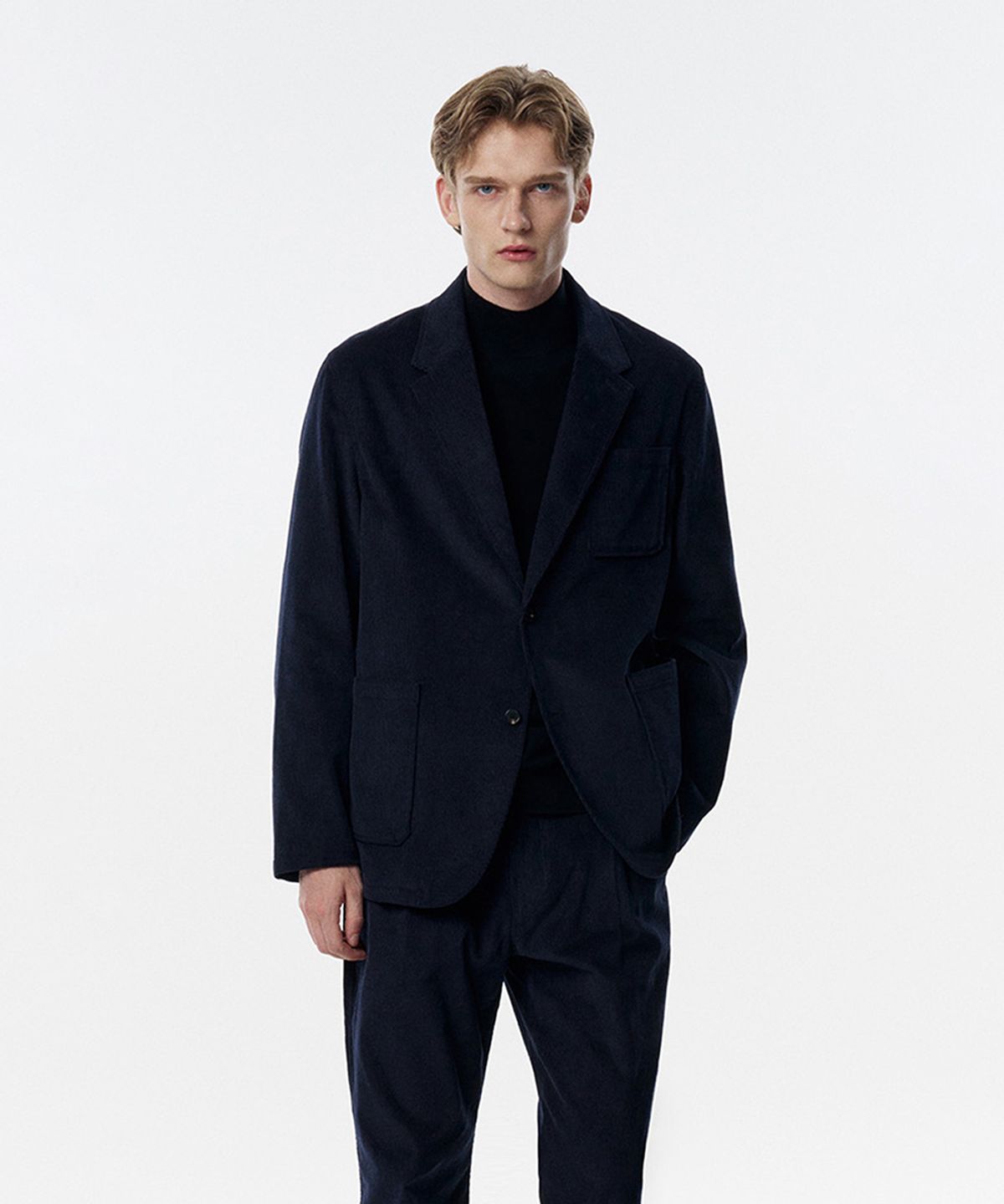 테일던(TAILDERN) Wes Corduroy Jacket Navy