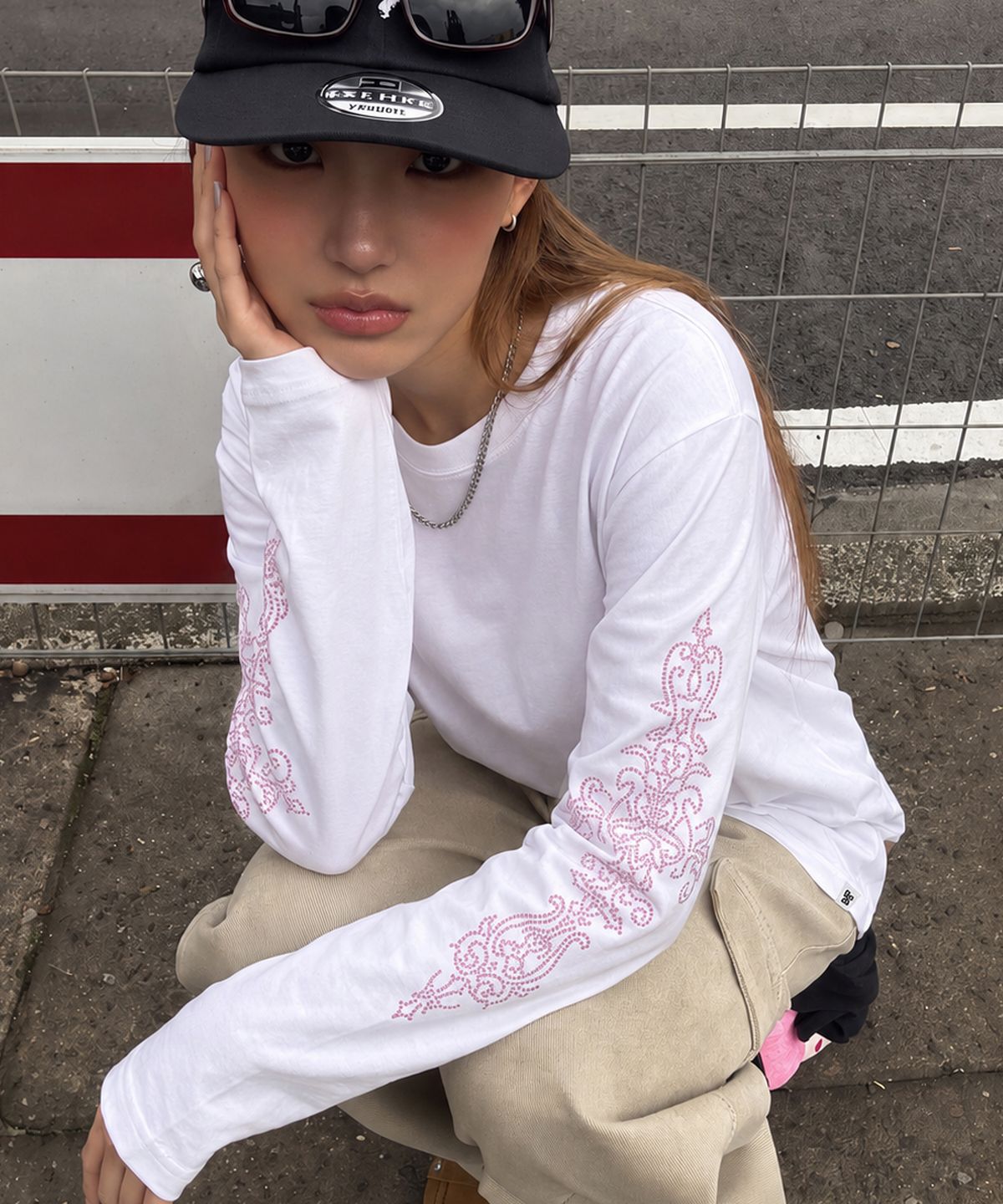 그레이버(GRAVER) [UNISEX]SIM SLEEVE 롱슬리브 티셔츠_3color