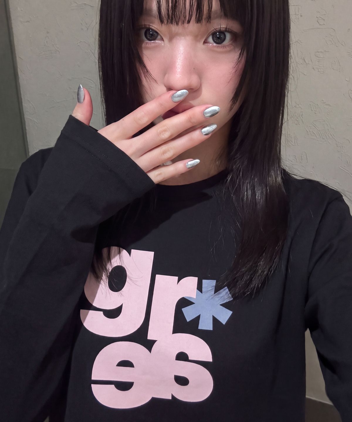 그레이버(GRAVER) [UNISEX]GRAE-S PASTEL 롱슬리브 티셔츠_3color