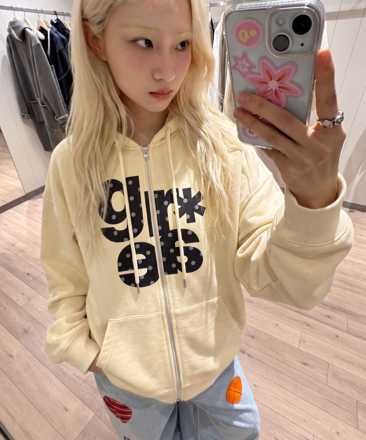 그레이버(GRAVER) [UNISEX]GRAE-S DOT 후드집업_8color