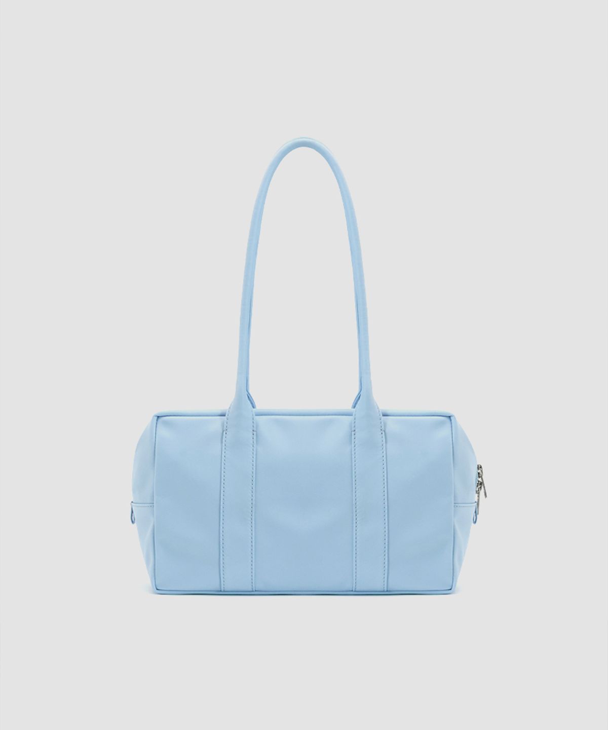 시메트릭 퍼센트(SYMMETRICPERCENT) Nylon Bowling Bag / Light Blue