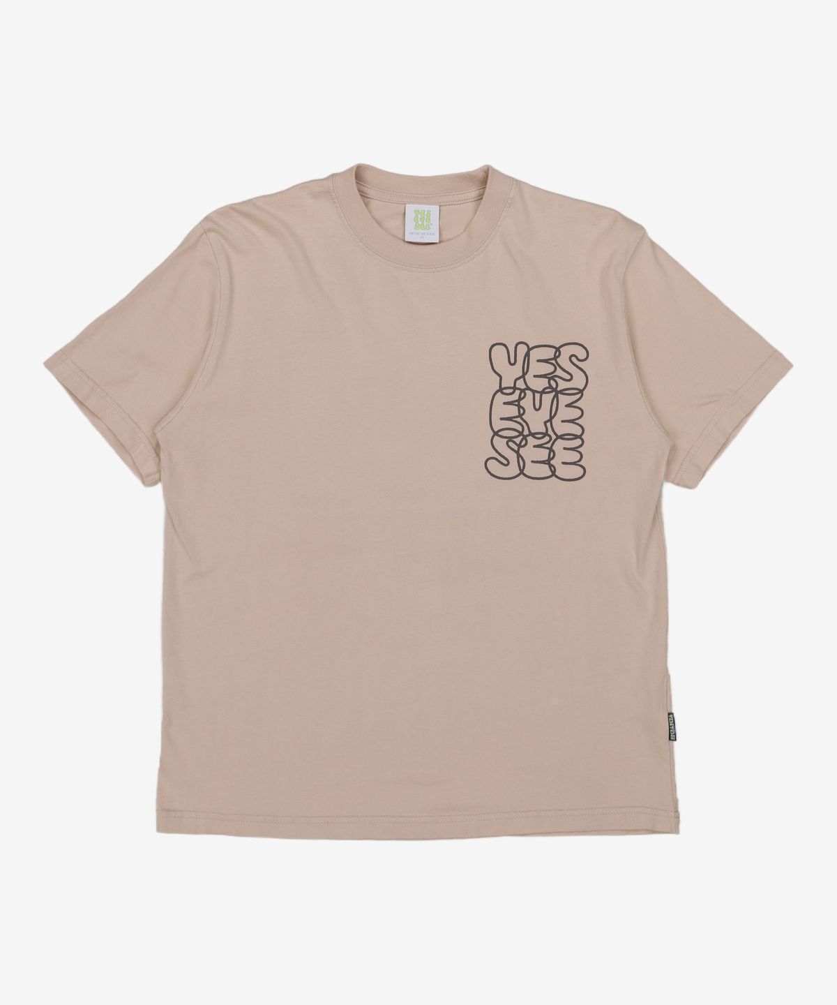 예스아이씨(YESEYESEE) C-Logo Tee Cream M