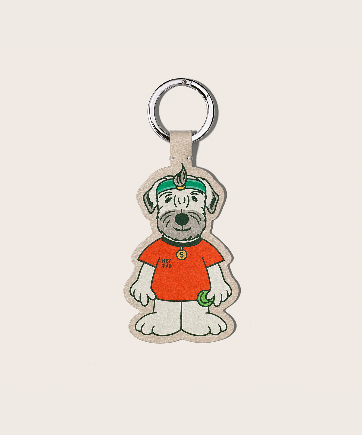 헤이쥬드(HEYJUD) Tennis Dog Keyring  테니스 도그 가죽 키링 (Radal Orange)