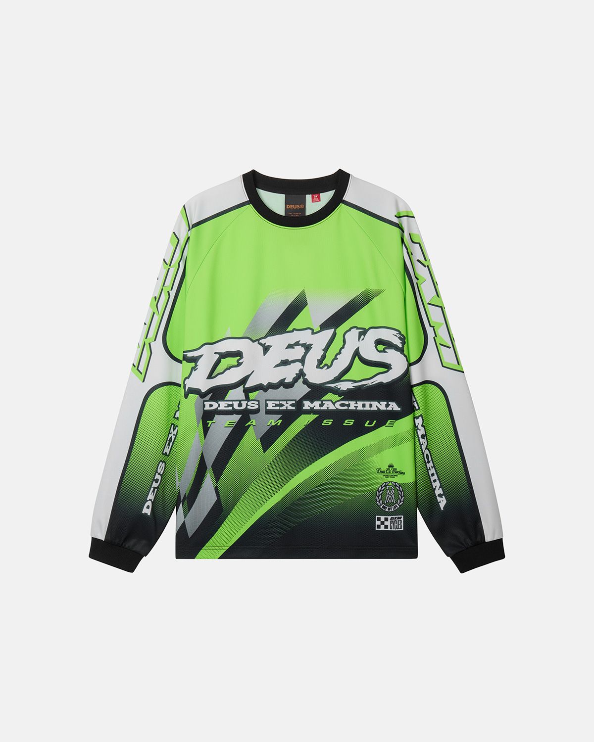 데우스 엑스 마키나(DEUS EX MACHINA) Highside Moto Jersey_Green