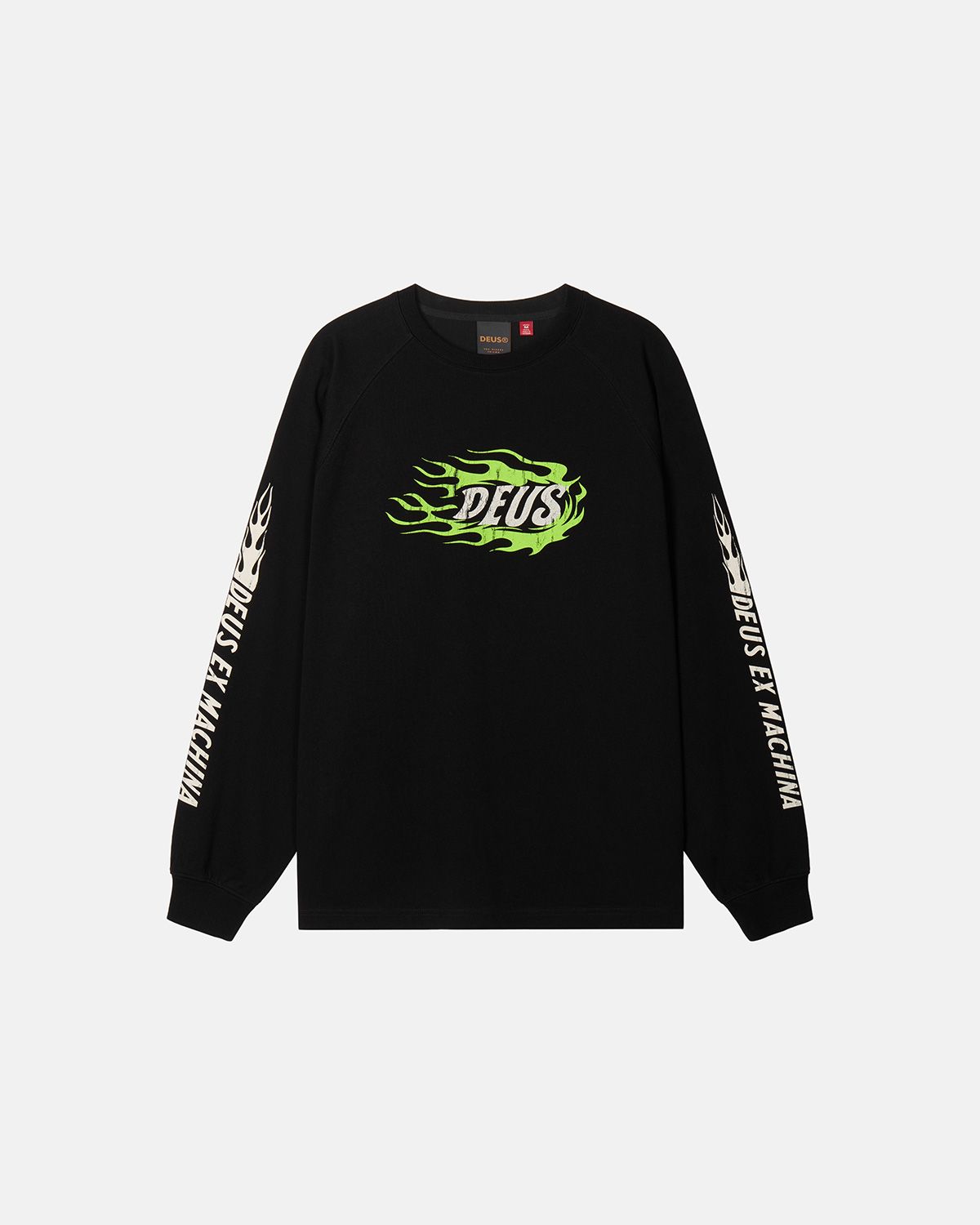 데우스 엑스 마키나(DEUS EX MACHINA) Hotmark Ls Tee_Black