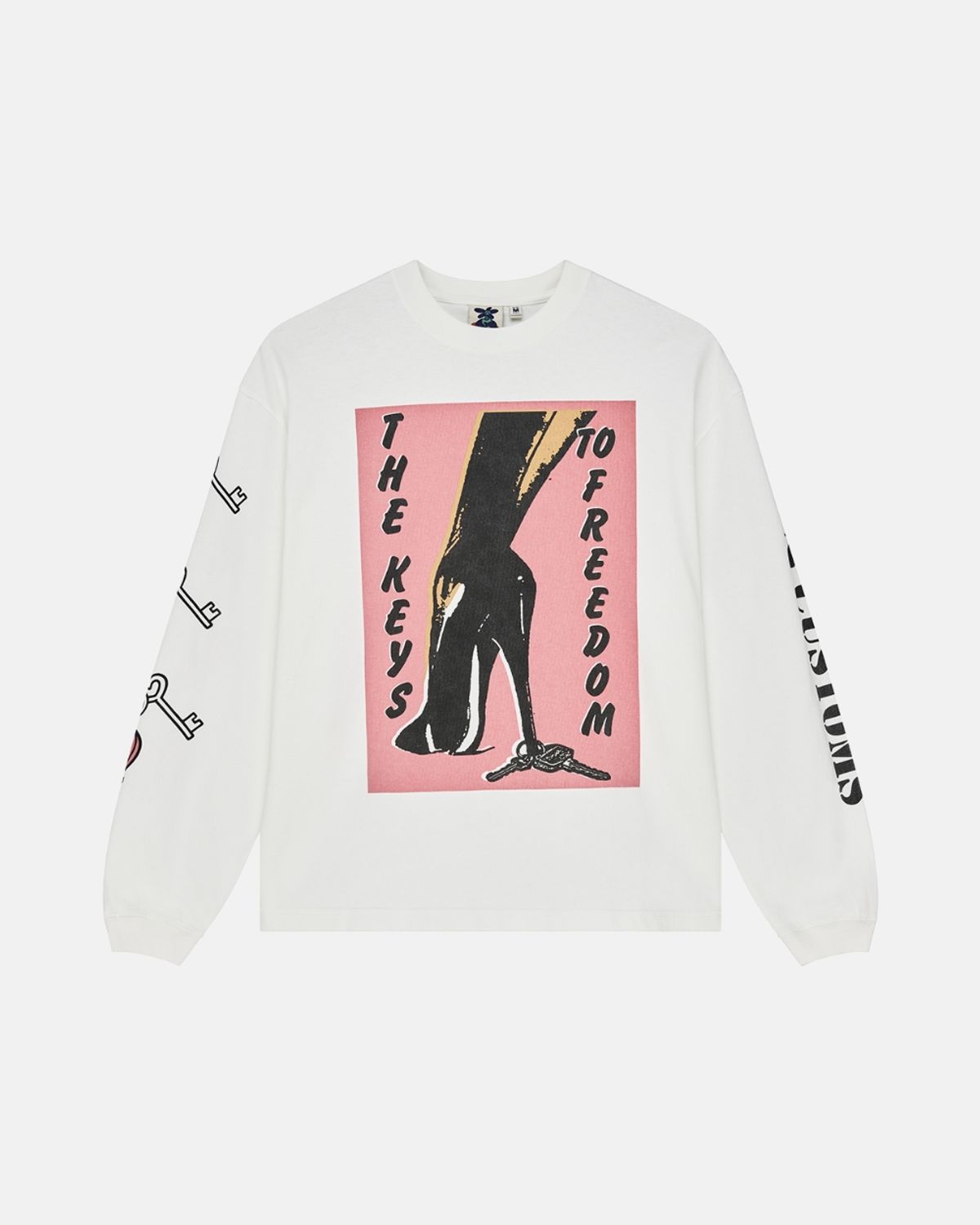 데우스 엑스 마키나(DEUS EX MACHINA) Locket Os Ls Tee_White