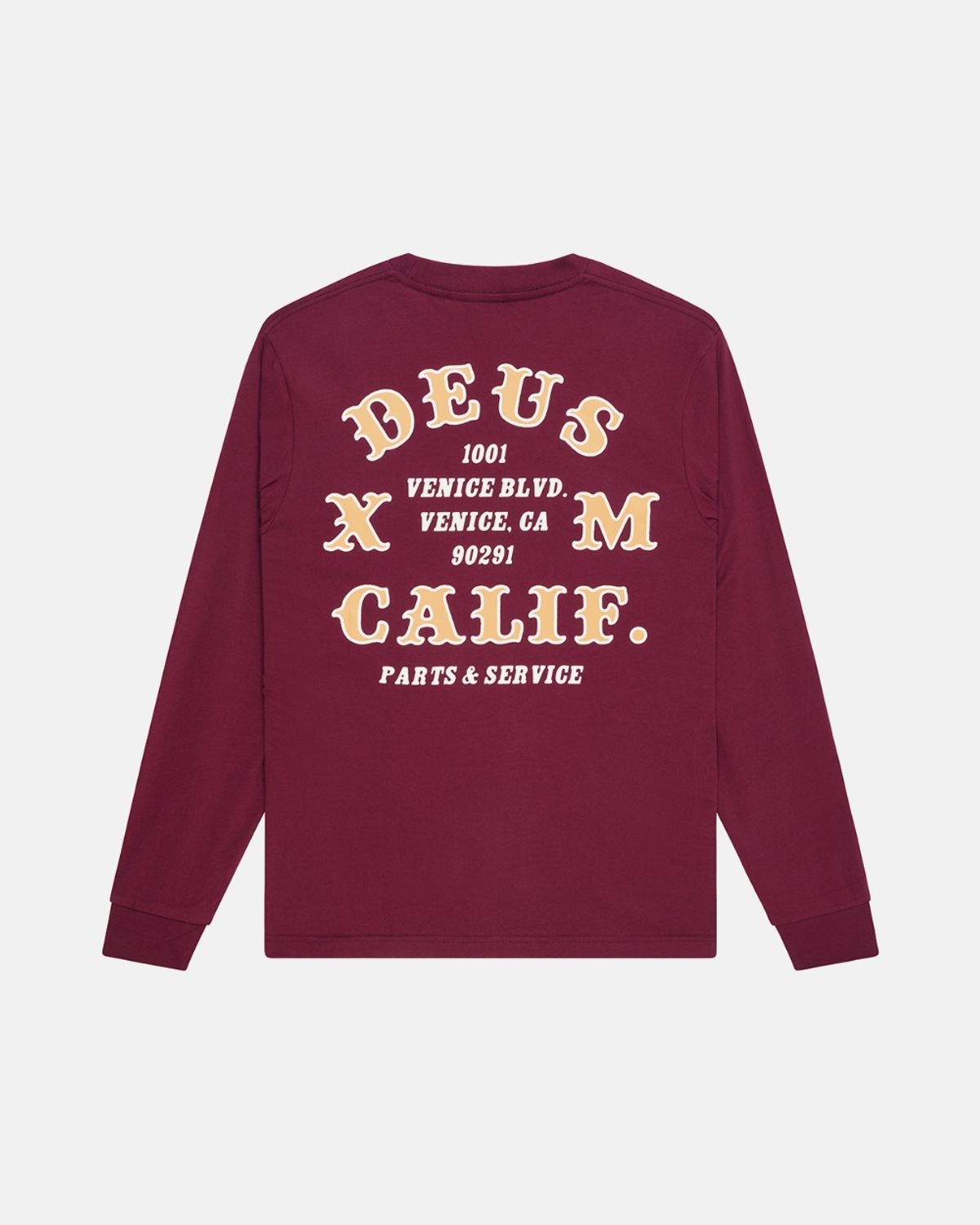 데우스 엑스 마키나(DEUS EX MACHINA) Quick Strike LS Tee_Burgundy