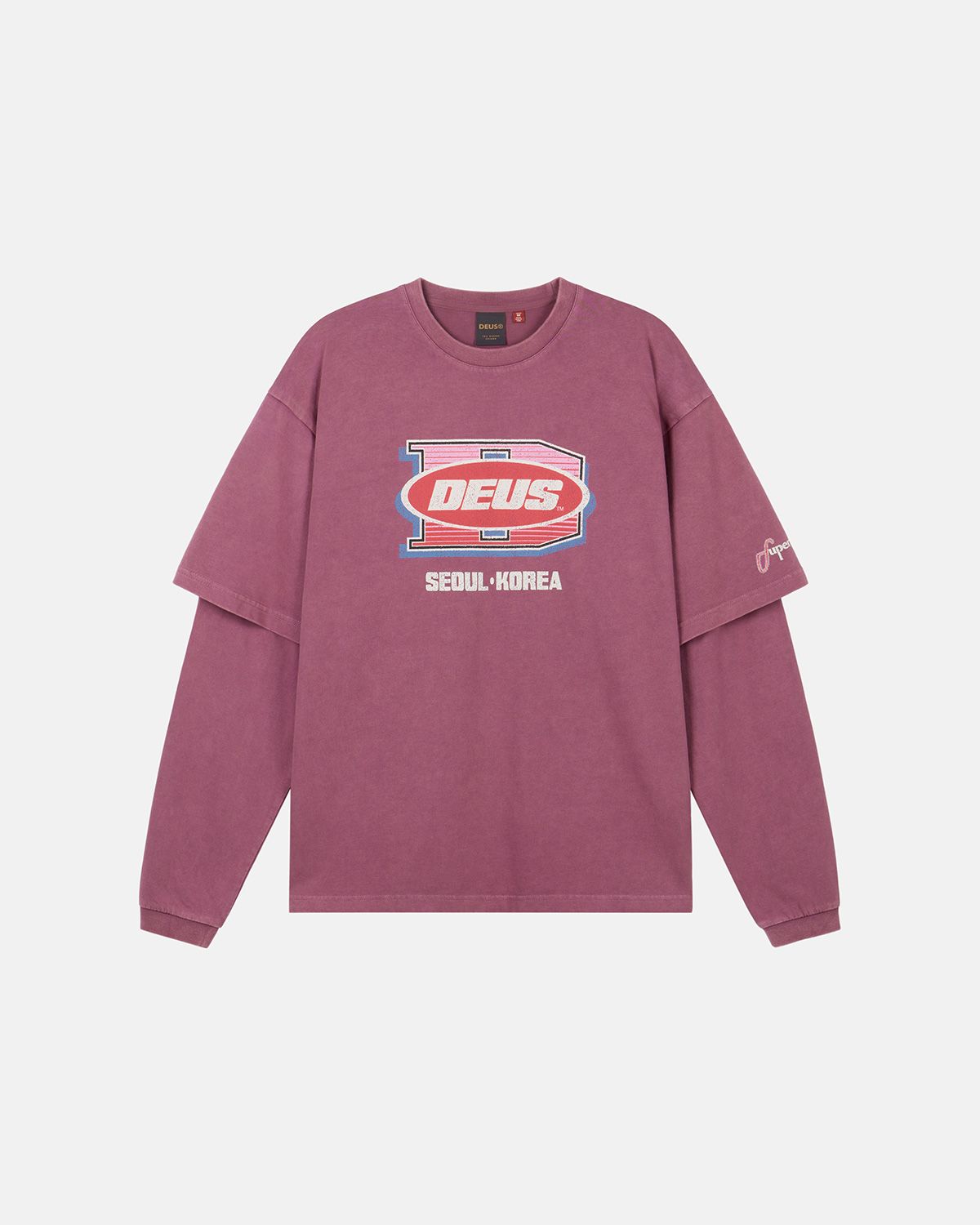 데우스 엑스 마키나(DEUS EX MACHINA) Layered Ls Tee_Violet