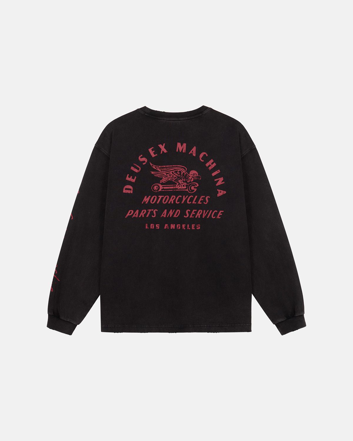 데우스 엑스 마키나(DEUS EX MACHINA) Graphic Ls Tee_Black