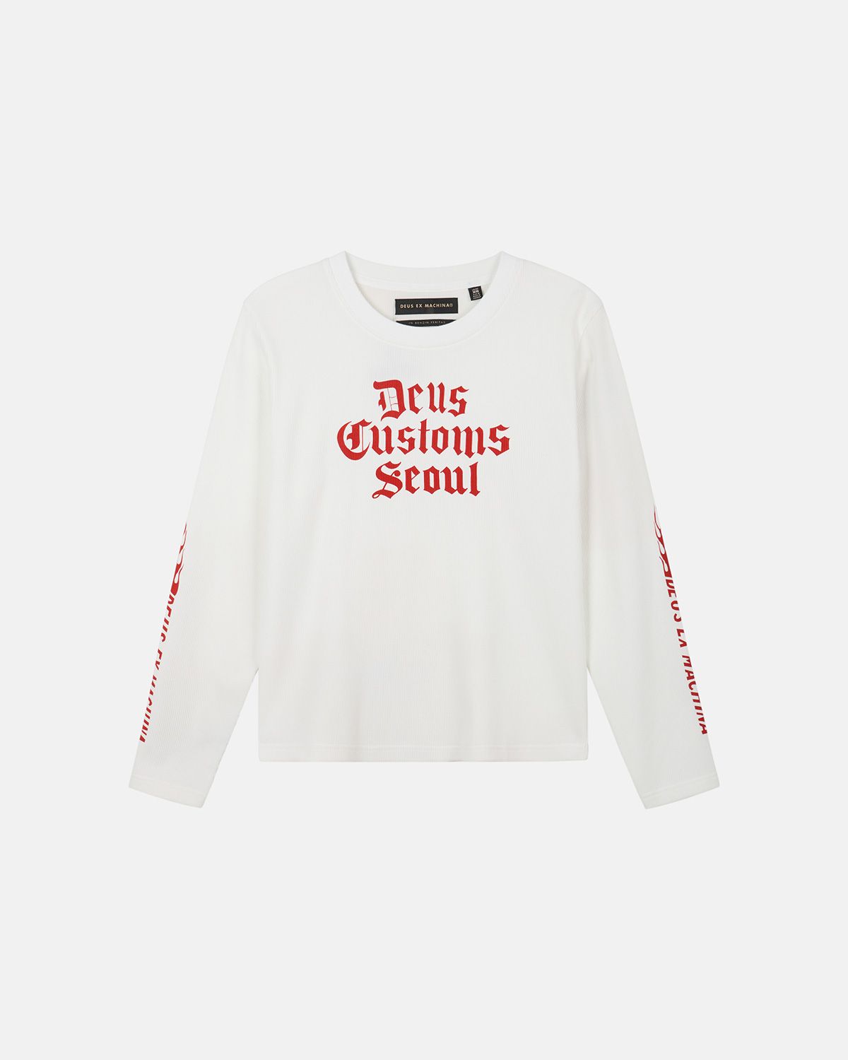 데우스 엑스 마키나(DEUS EX MACHINA) W. Type Ls Tee_White