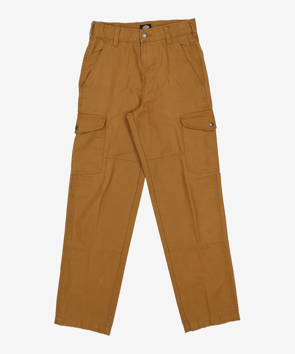 디키즈(DICKIES) 덕 캔버스 더블니 카고 팬츠 Brown Duck 28
