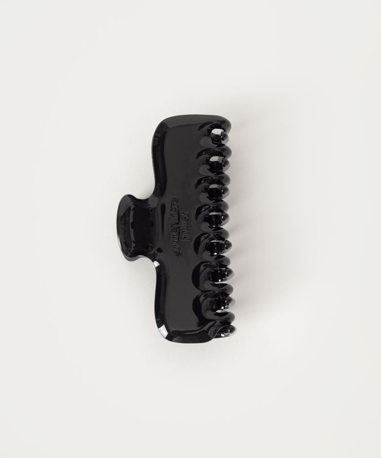Black Glossy Hair Clip