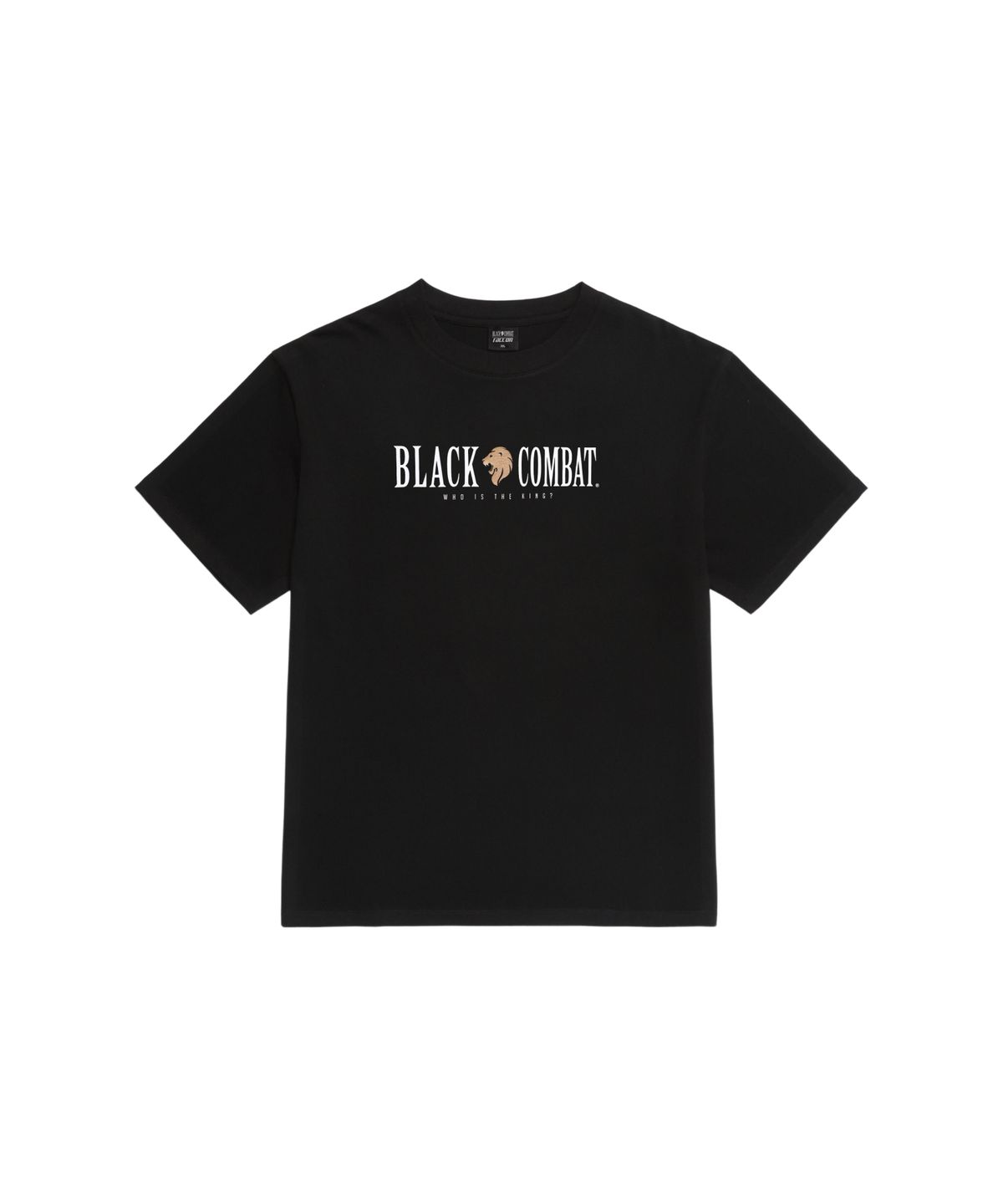 블랙컴뱃(BLACKCOMBAT) 블랙컴뱃 에센셜 로고 티(블랙)