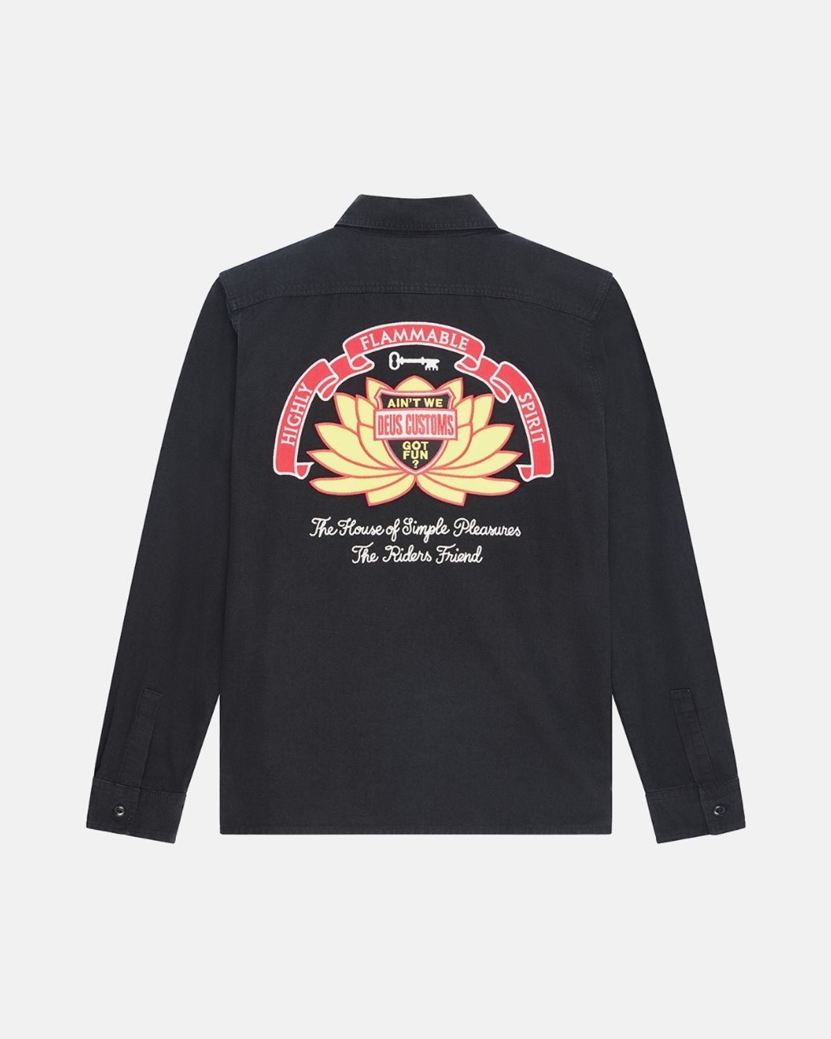 데우스 엑스 마키나(DEUS EX MACHINA) Sacred Chest Shirt_Black