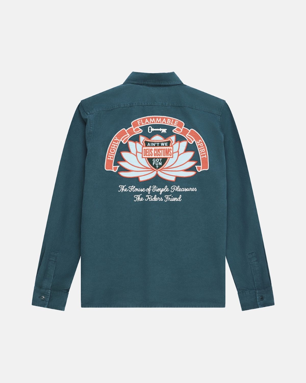 데우스 엑스 마키나(DEUS EX MACHINA) Sacred Chest Shirt_Green
