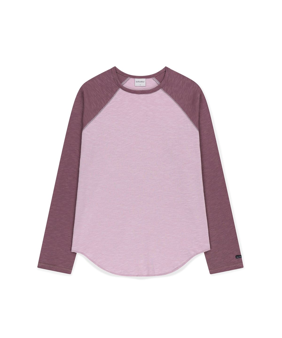 썬러브투어(SUNLOVETOUR) Slub Raglan LS Tee Pink
