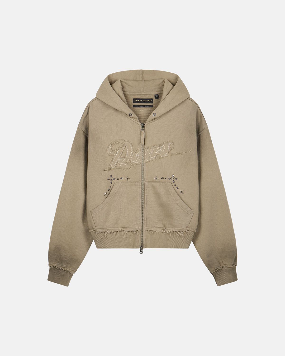 데우스 엑스 마키나(DEUS EX MACHINA) W. Runner-up Zip Hoodie_Khaki