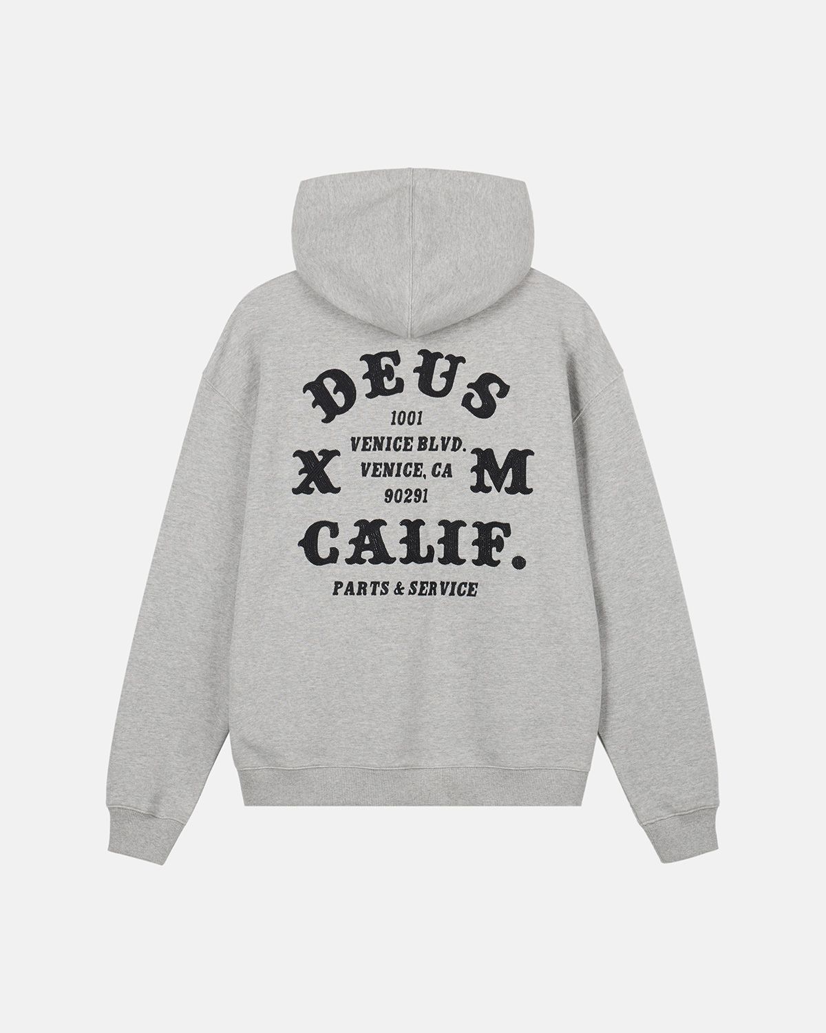 데우스 엑스 마키나(DEUS EX MACHINA) Quick Strike Zip Hoodie_M/Grey