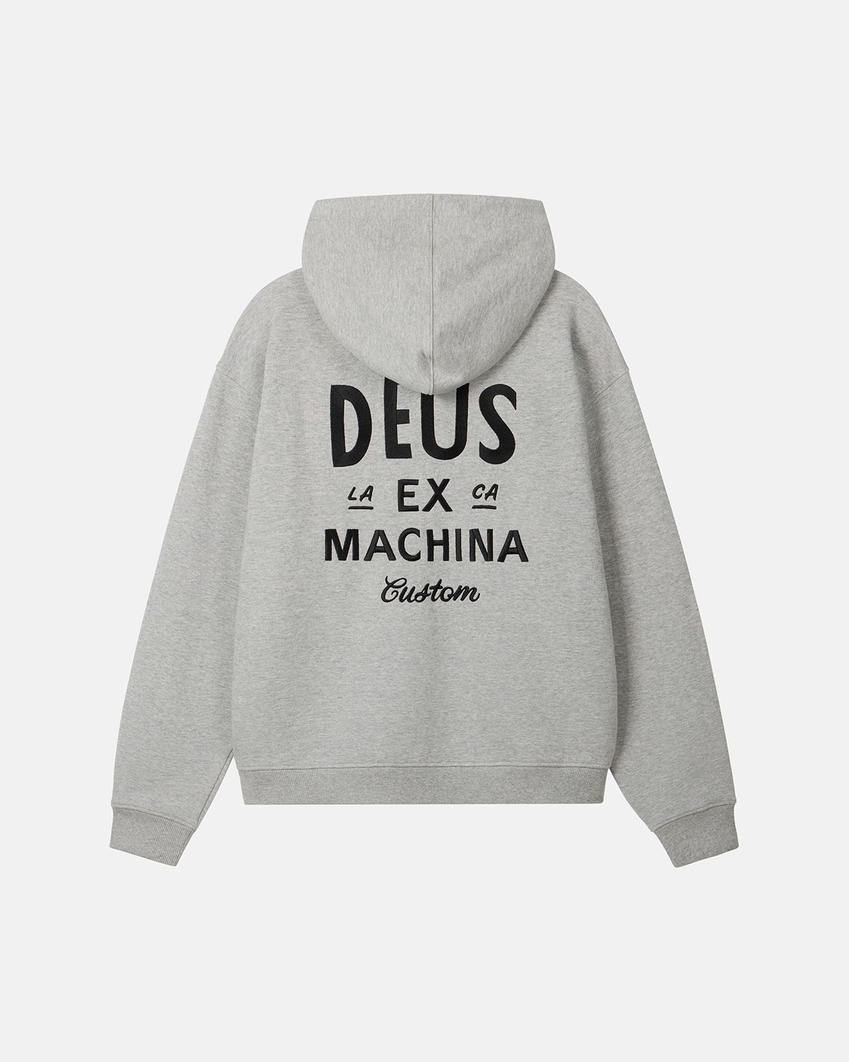 데우스 엑스 마키나(DEUS EX MACHINA) Custom Zip Hoodie_M/Grey
