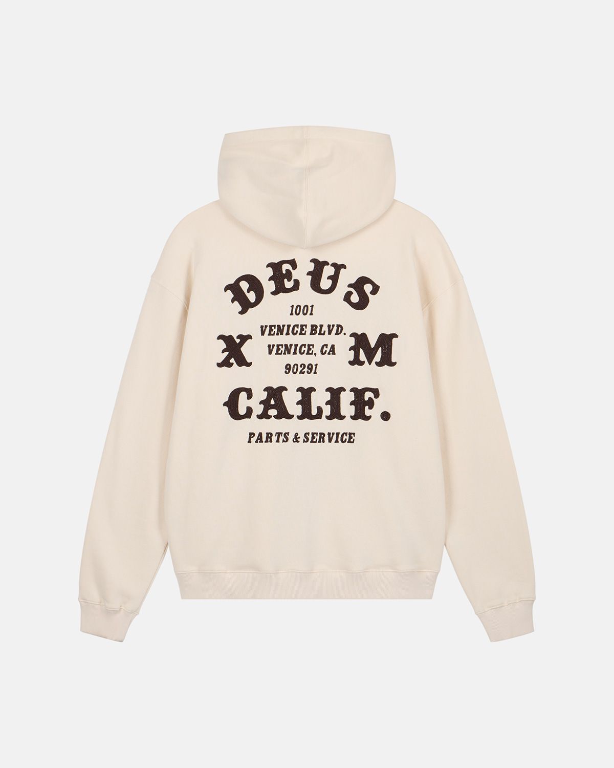 데우스 엑스 마키나(DEUS EX MACHINA) Quick Strike Zip Hoodie_Ivory