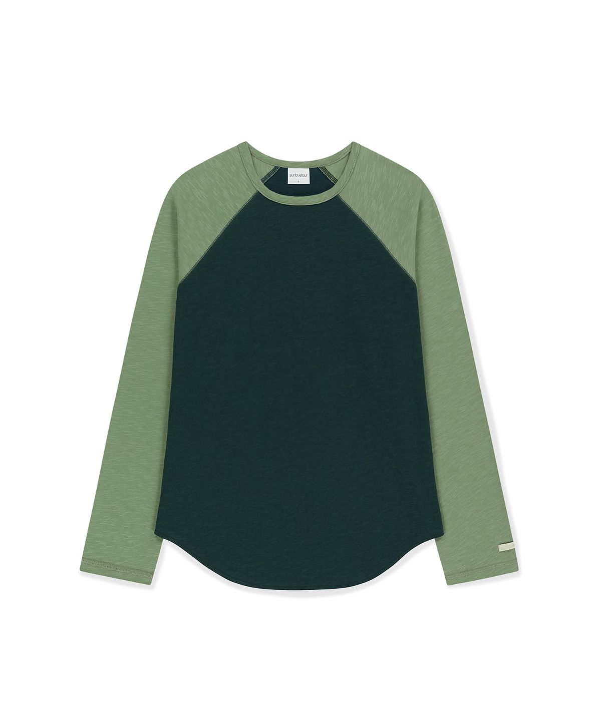 썬러브투어(SUNLOVETOUR) Slub Raglan LS Tee Green