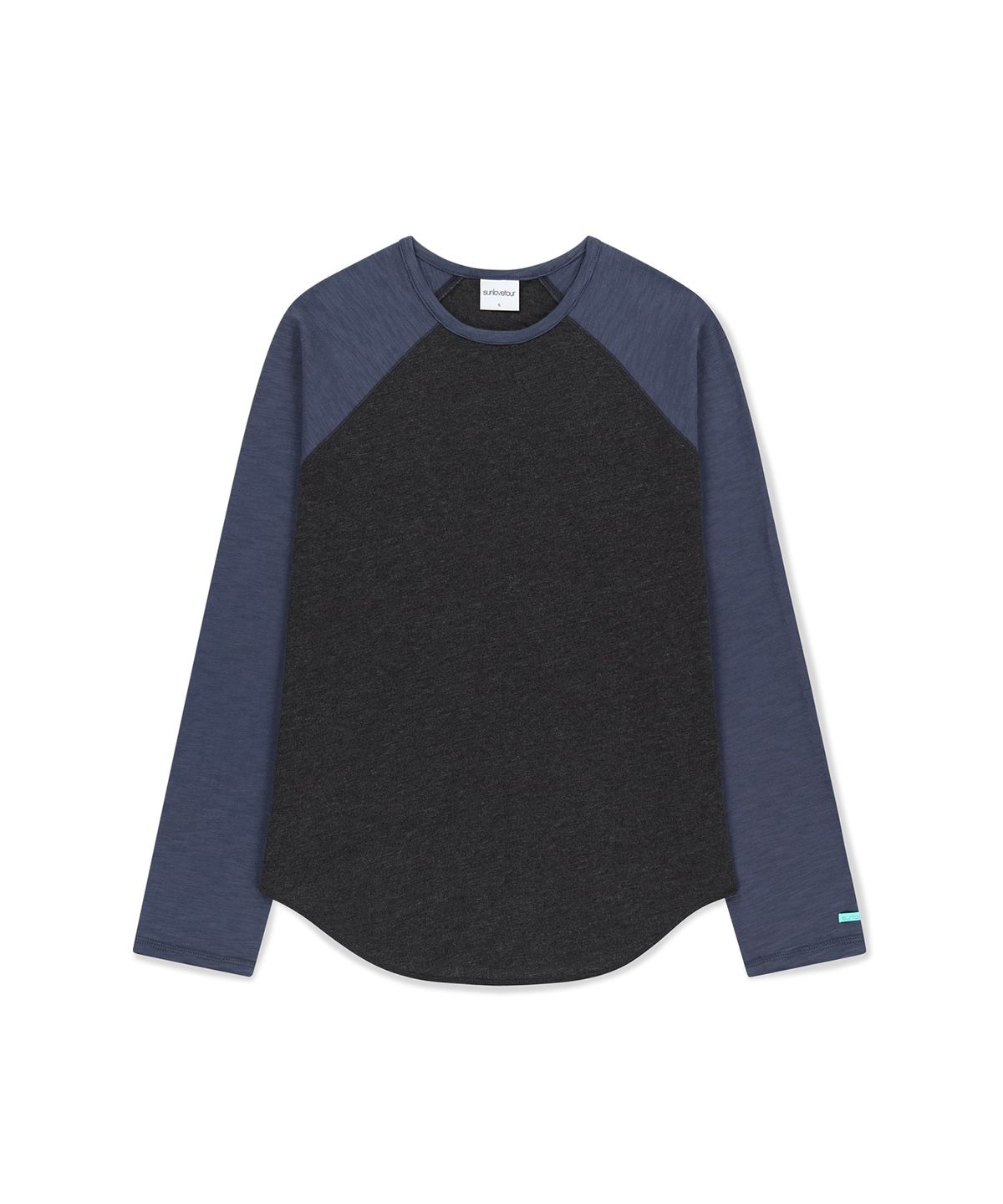 썬러브투어(SUNLOVETOUR) Slub Raglan LS Tee Charcoal