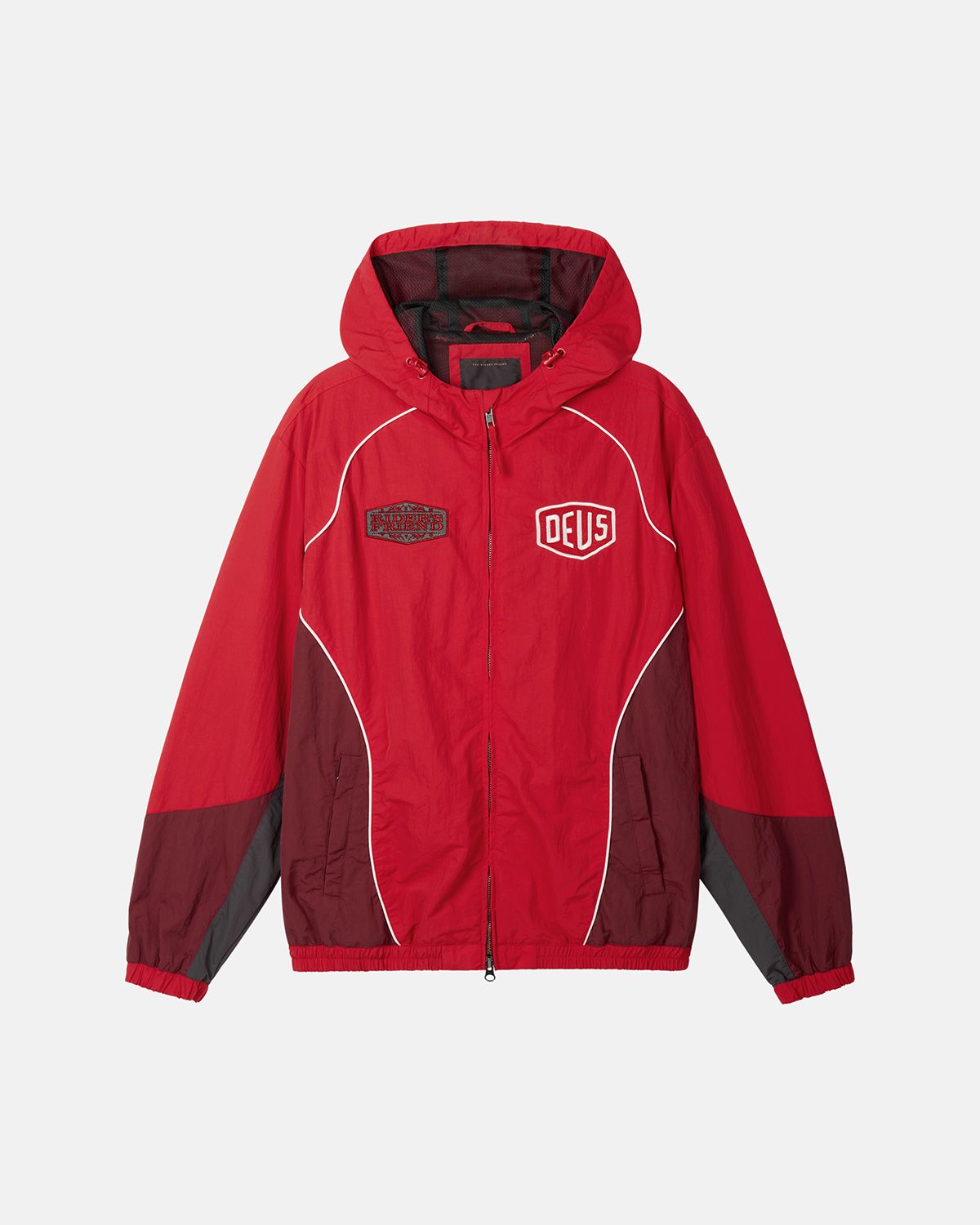 데우스 엑스 마키나(DEUS EX MACHINA) Trife Life Windbreaker_Red