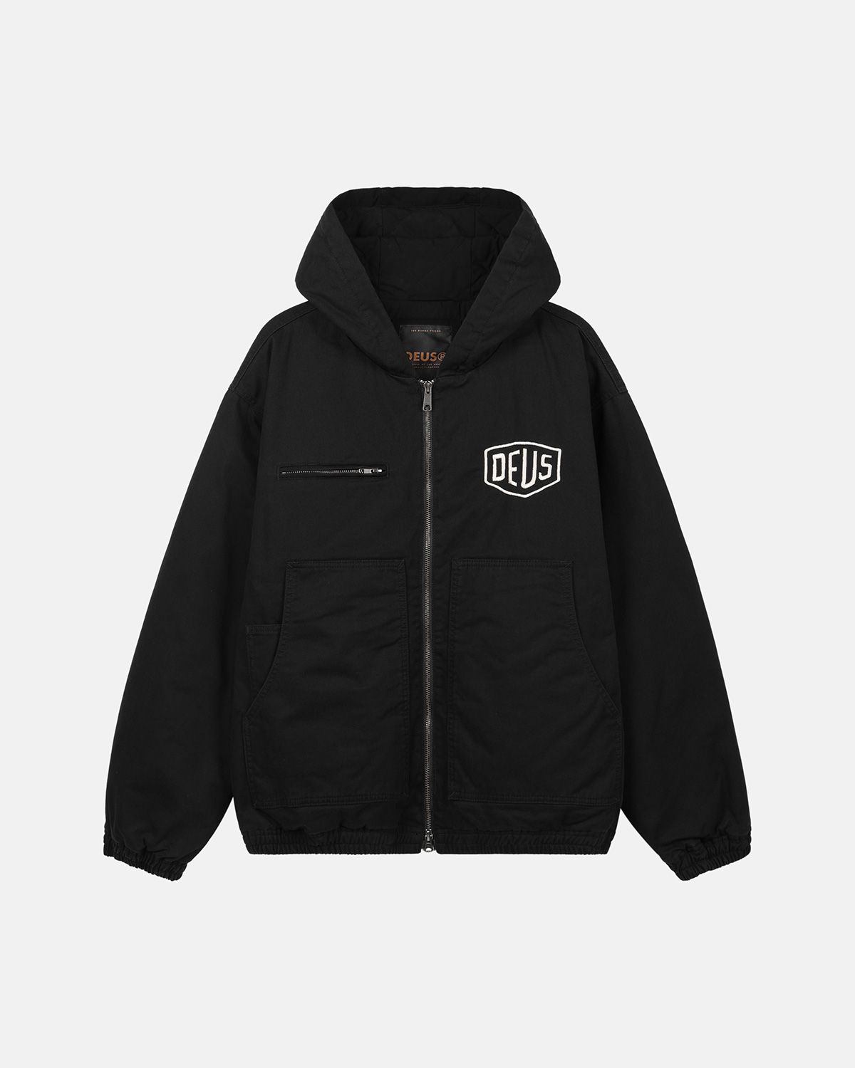 데우스 엑스 마키나(DEUS EX MACHINA) Marsden Hoodie Jacket_Black