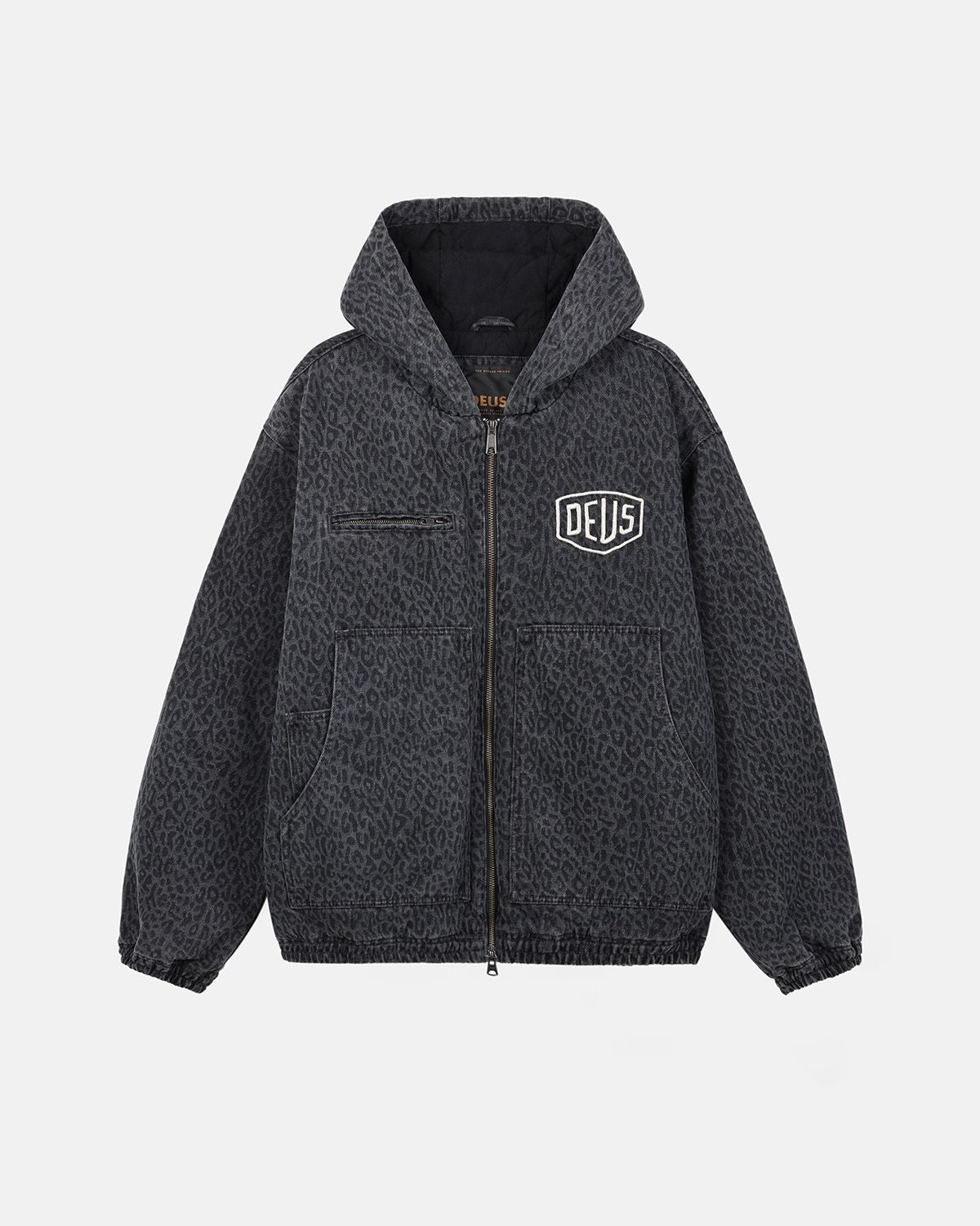 데우스 엑스 마키나(DEUS EX MACHINA) Marsden Hoodie Jacket_Leopard
