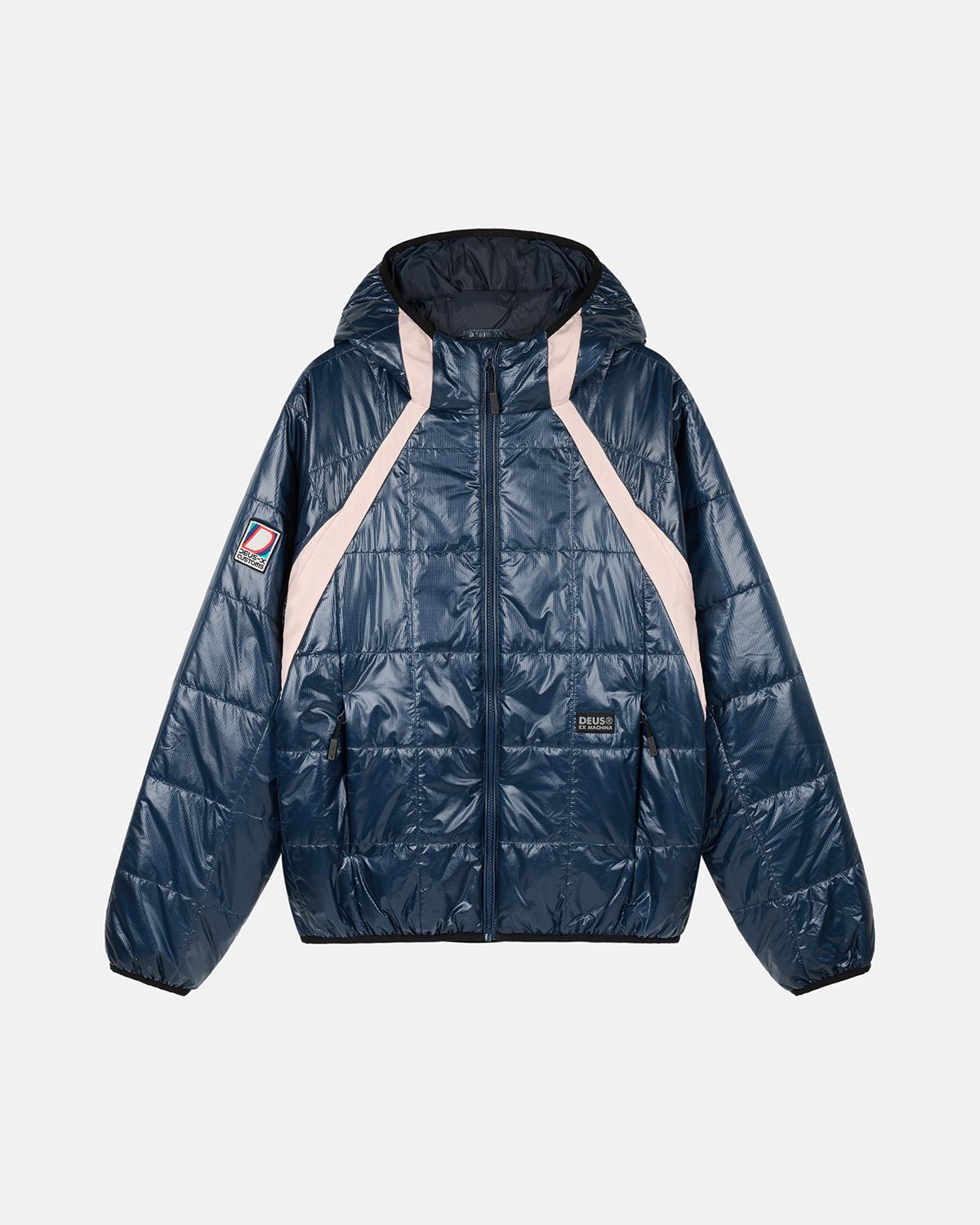 데우스 엑스 마키나(DEUS EX MACHINA) Light Racing Thinsulate Jacket_Navy