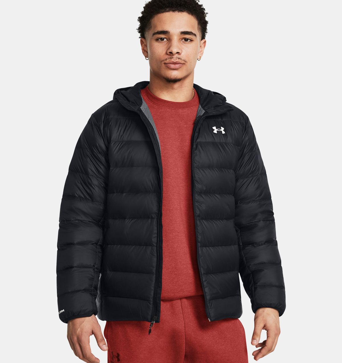 언더아머(UNDERARMOUR) 남성 UA 레전드 다운 후디드 재킷1385837-001