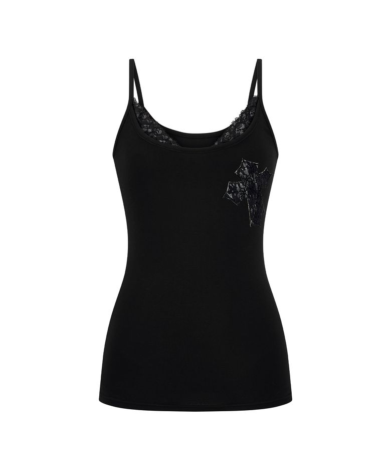[빛오 x 일리오] Black Lace layered sleeveless