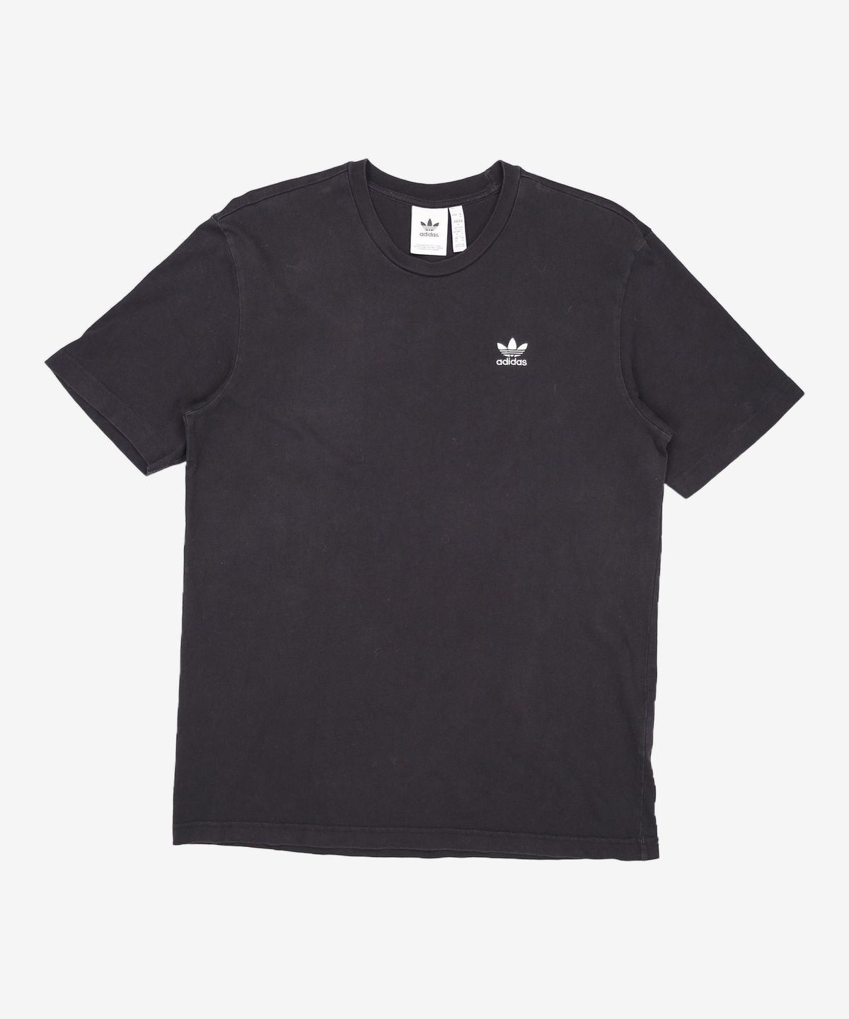 아디다스(ADIDAS) 백프론트 트레포일 티 - 블랙 / GN3454 XL