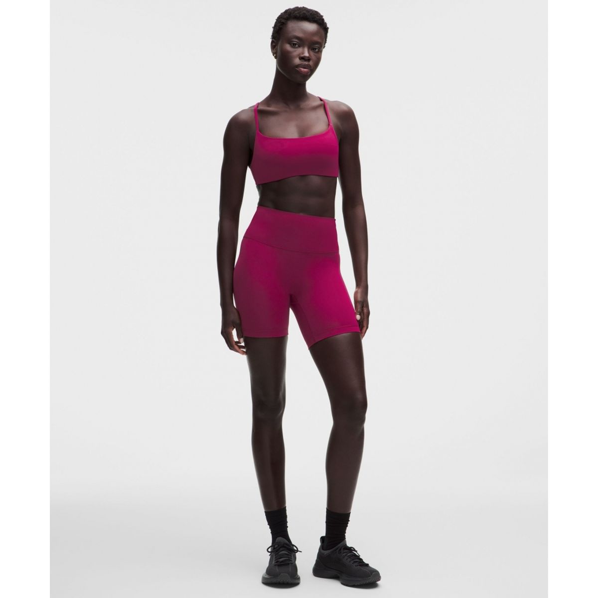 룰루레몬(LULULEMON) 원더 트레인 노라인 하이라이즈 쇼츠 6inch  RARV