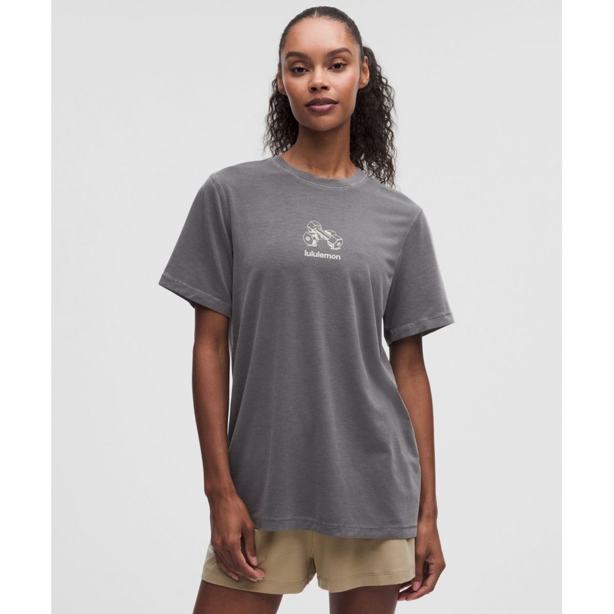 룰루레몬(LULULEMON) 이지셋 릴랙스 핏 숏슬리브 셔츠 *스트롱거  DWGG