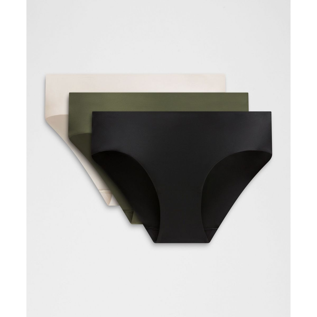 룰루레몬(LULULEMON) 인비지웨어 미드라이즈 비키니 언더웨어 *3팩  BLK LTIV SYEG