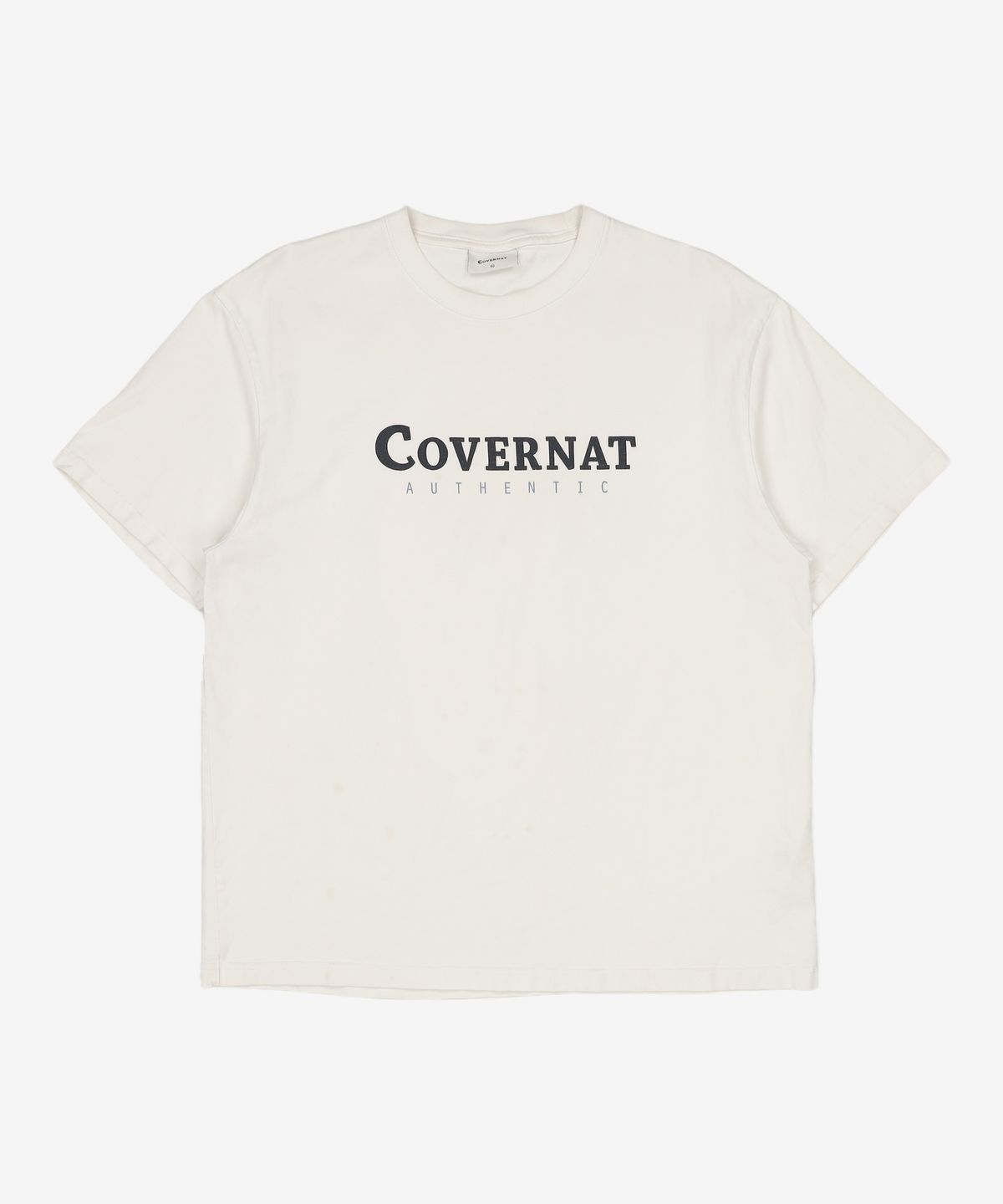 커버낫(COVERNAT) 센터 어센틱 티셔츠 Heather Gray XL