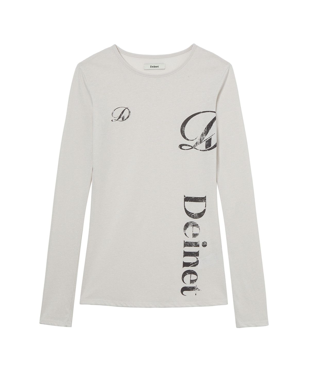 다이닛(DEINET) SYMBOL POINT SLEEVE IN ASH BEIGE