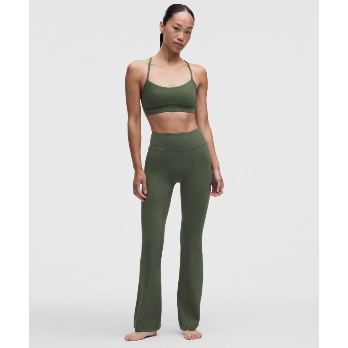 룰루레몬(LULULEMON) 그루브 하이라이즈 플레어드 팬츠 위드 포켓 30inch *아시아 핏