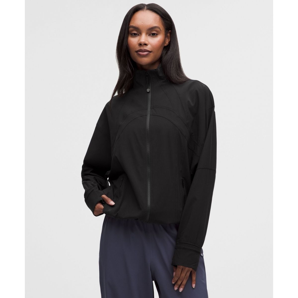 룰루레몬(LULULEMON) 디파인 오버사이즈드 재킷 *스위프트  BLK